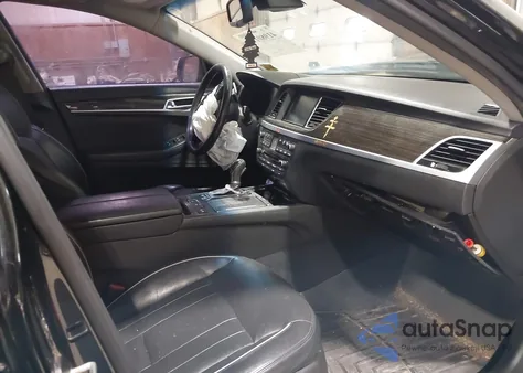 2015 Hyundai Genesis 3.8 из США, поврежденный, VIN KMHGN4JE8FU039756